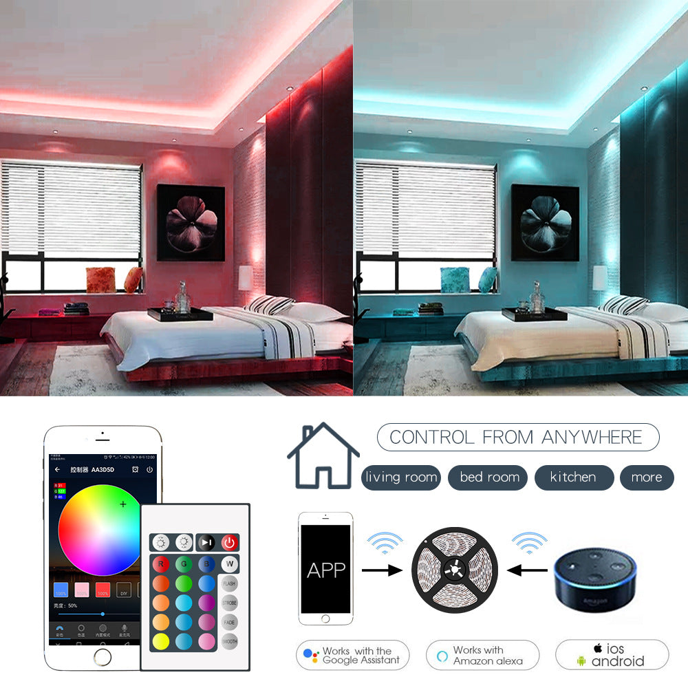 LightingLED™  RGB LED Strip Light With WiFi