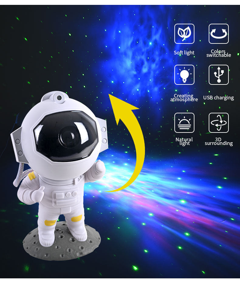 Starboy™  Galaxy Star Projector Astronaut Lamp